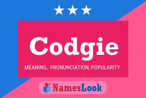 Codgie Name Poster