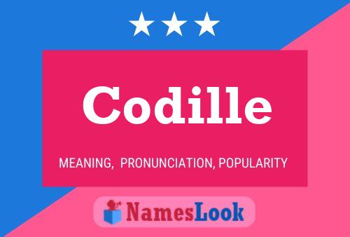 Codille Name Poster