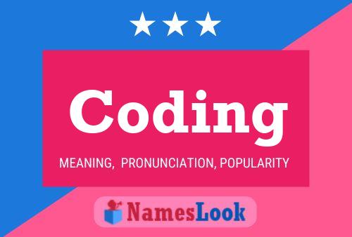 Coding Name Poster