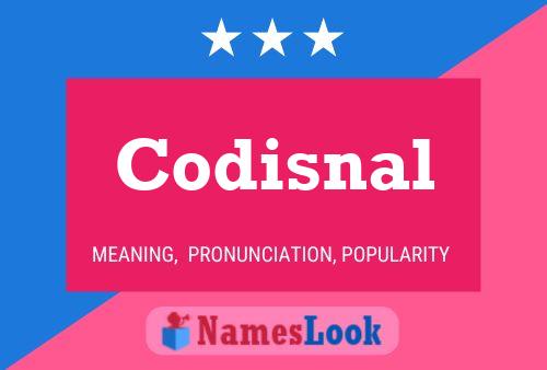 Codisnal Name Poster