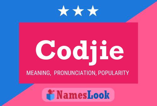 Codjie Name Poster