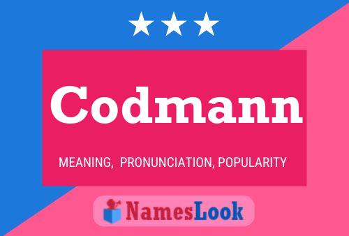 Codmann Name Poster