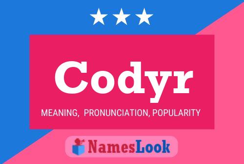 Codyr Name Poster