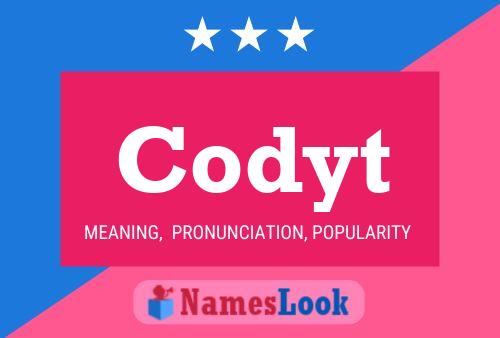 Codyt Name Poster