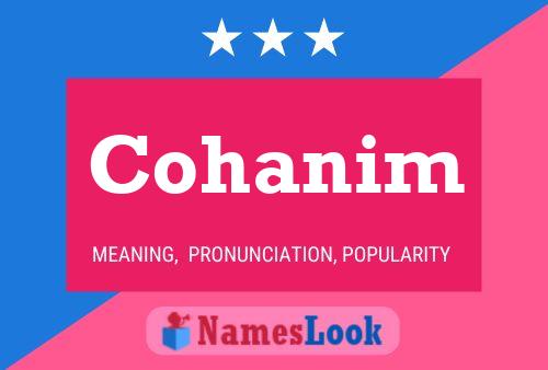 Cohanim Name Poster