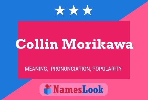 Collin Morikawa Name Poster