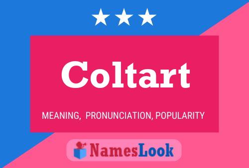 Coltart Name Poster