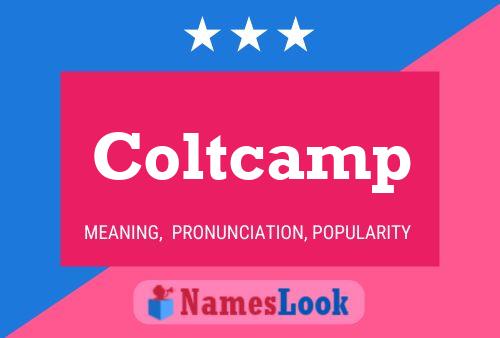 Coltcamp Name Poster