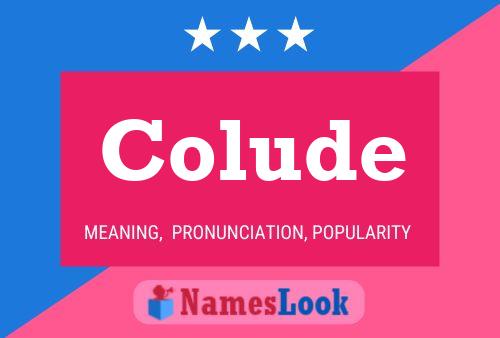 Colude Name Poster