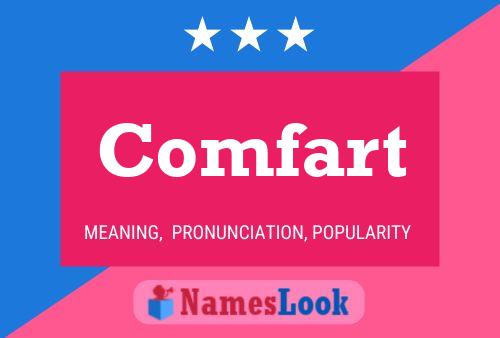 Comfart Name Poster