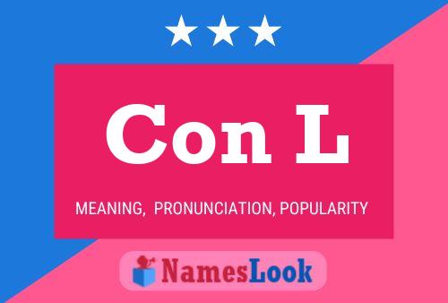 Con L Name Poster