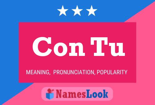 Con Tu Name Poster