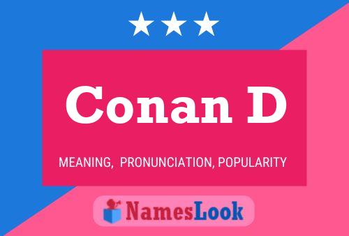 Conan D Name Poster