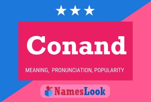 Conand Name Poster