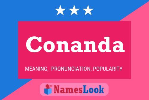 Conanda Name Poster