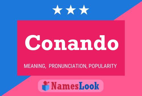 Conando Name Poster