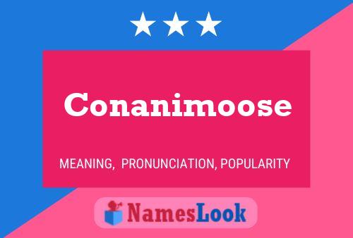 Conanimoose Name Poster