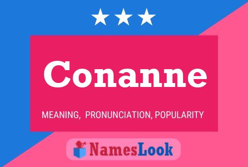 Conanne Name Poster