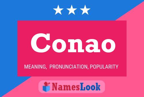 Conao Name Poster