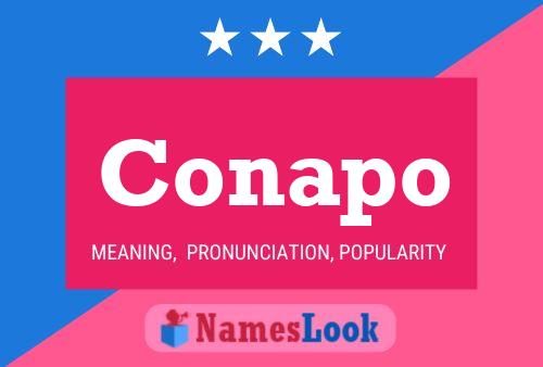 Conapo Name Poster