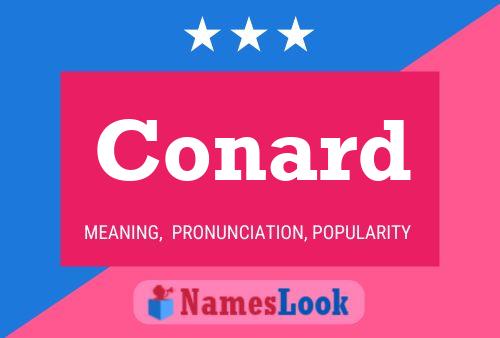 Conard Name Poster