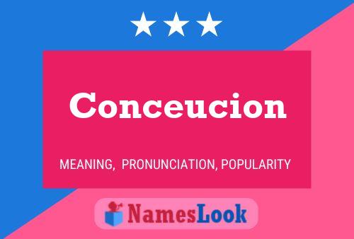 Conceucion Name Poster