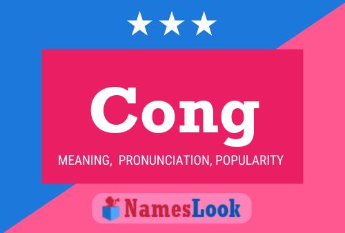 Cong Name Poster