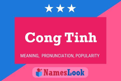 Cong Tinh Name Poster