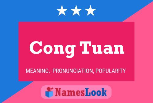 Cong Tuan Name Poster