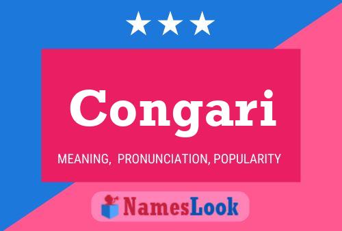 Congari Name Poster