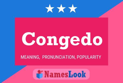 Congedo Name Poster