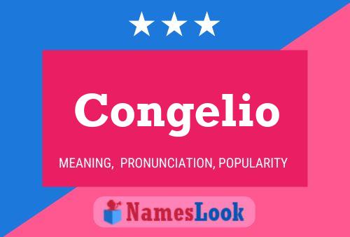 Congelio Name Poster