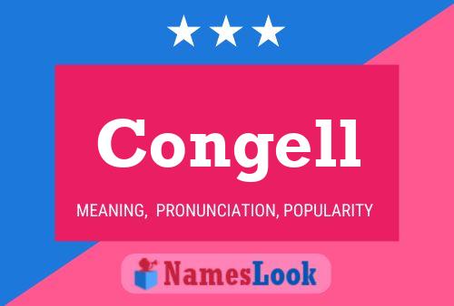 Congell Name Poster