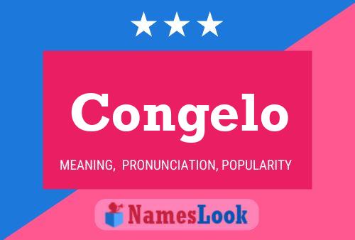 Congelo Name Poster