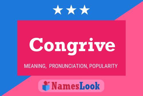 Congrive Name Poster