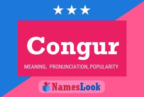 Congur Name Poster