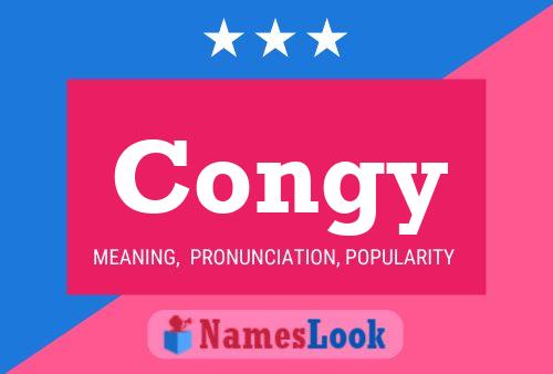 Congy Name Poster