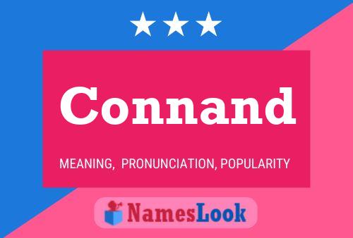 Connand Name Poster