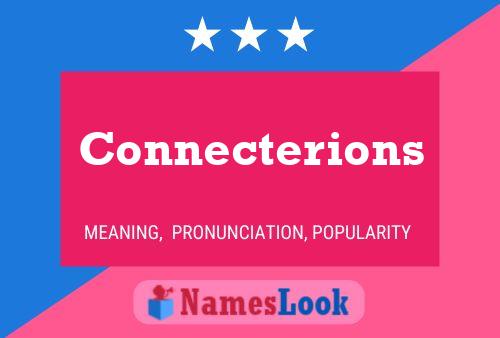 Connecterions Name Poster