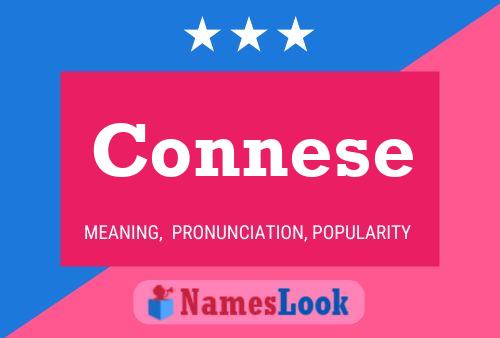 Connese Name Poster