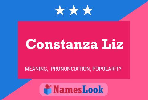 Constanza Liz Name Poster