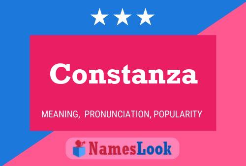 Constanza Name Poster