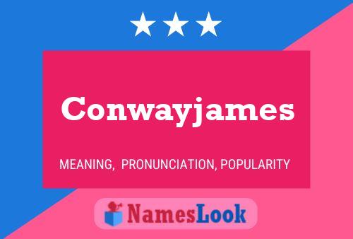 Conwayjames Name Poster