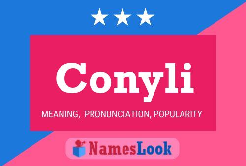 Conyli Name Poster