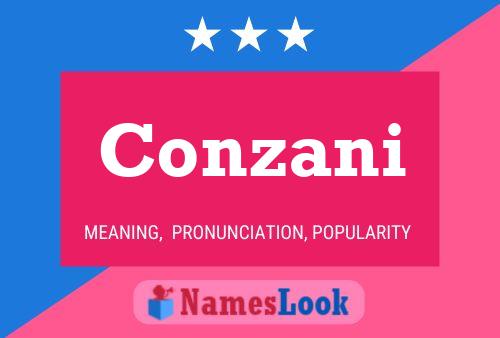 Conzani Name Poster