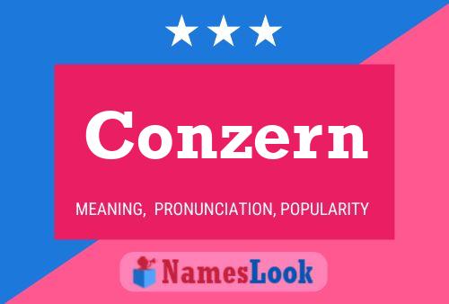 Conzern Name Poster