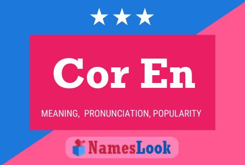 Cor En Name Poster