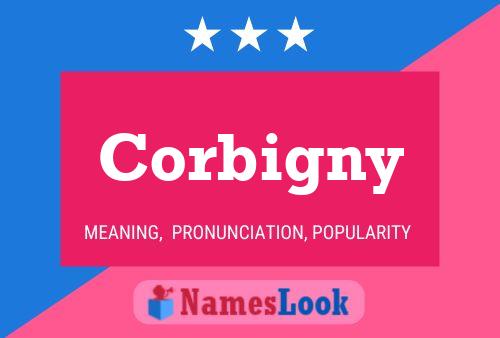 Corbigny Name Poster