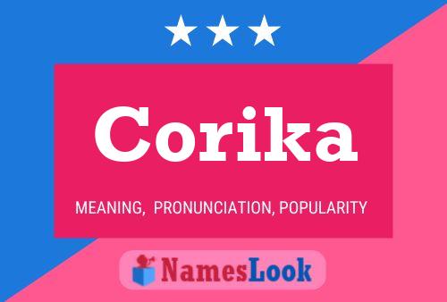 Corika Name Poster