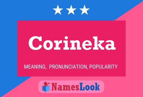 Corineka Name Poster